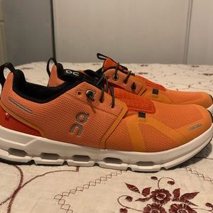 On cloud running shoes